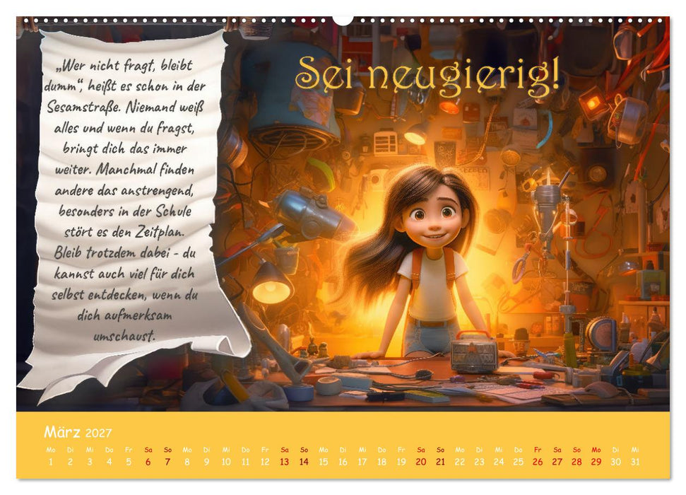 12 Lern-Hacks (CALVENDO Wandkalender 2027)