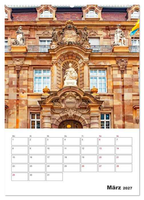 Stadt Speyer - Reiseplaner (CALVENDO Wandkalender 2027)
