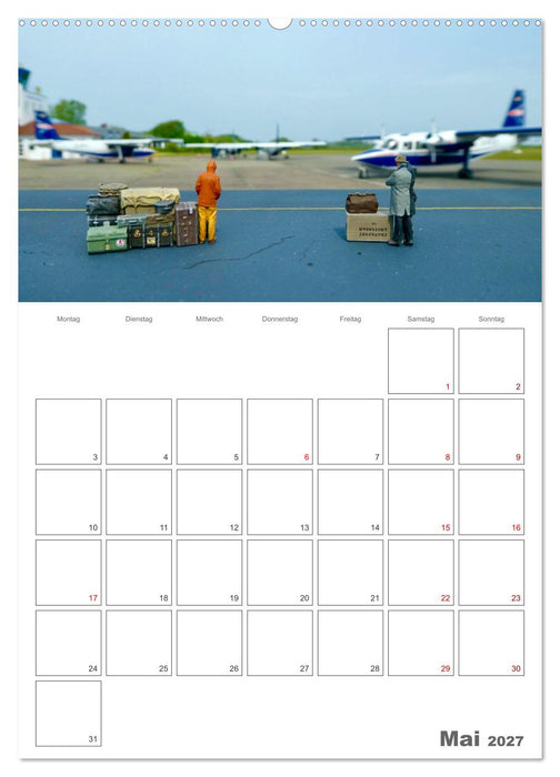 Wangerooge - Glücksort für Groß und Klein (CALVENDO Wandkalender 2027)