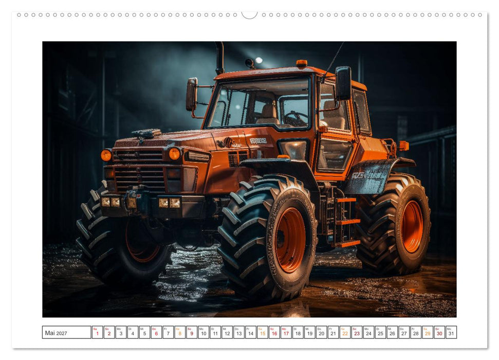 Surrealistische Traktoren (CALVENDO Wandkalender 2027)