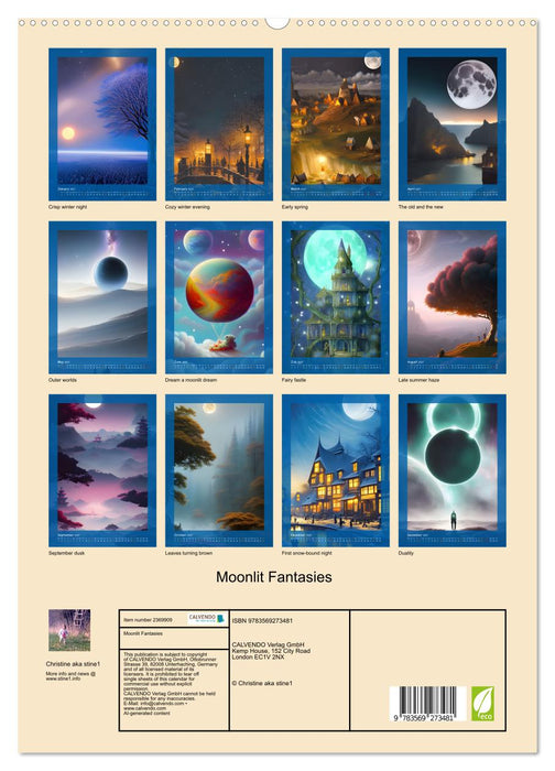 Moonlit Fantasies (CALVENDO Premium-Calendar 2027)