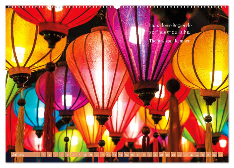 Natur-Meditationen - Nimm Dir Zeit (CALVENDO Premium Wandkalender 2027)