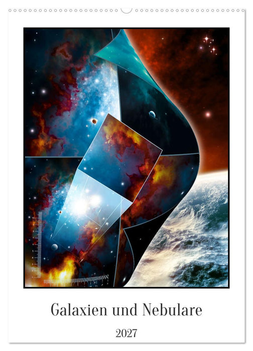 Galaxien und Nebulare (CALVENDO Wandkalender 2027)
