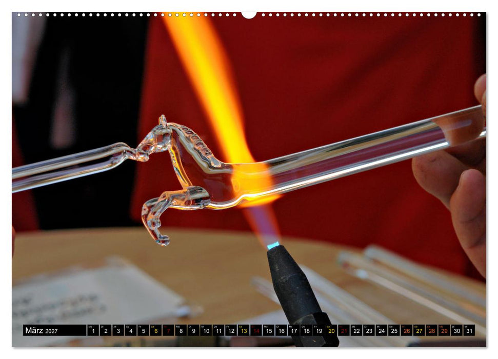 Glasblasen filigranes Handwerk (CALVENDO Wandkalender 2027)