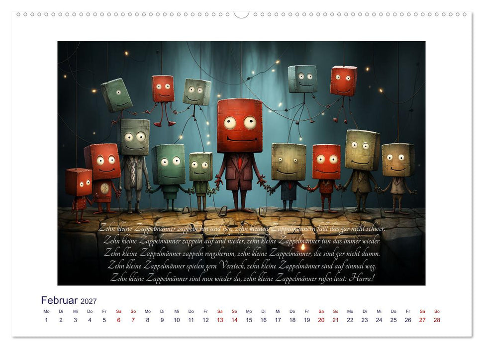 Kinderreime (CALVENDO Wandkalender 2027)