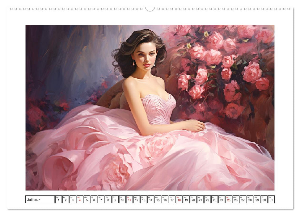 Festliche Eleganz. Bezaubernde Anmut (CALVENDO Premium Wandkalender 2027)
