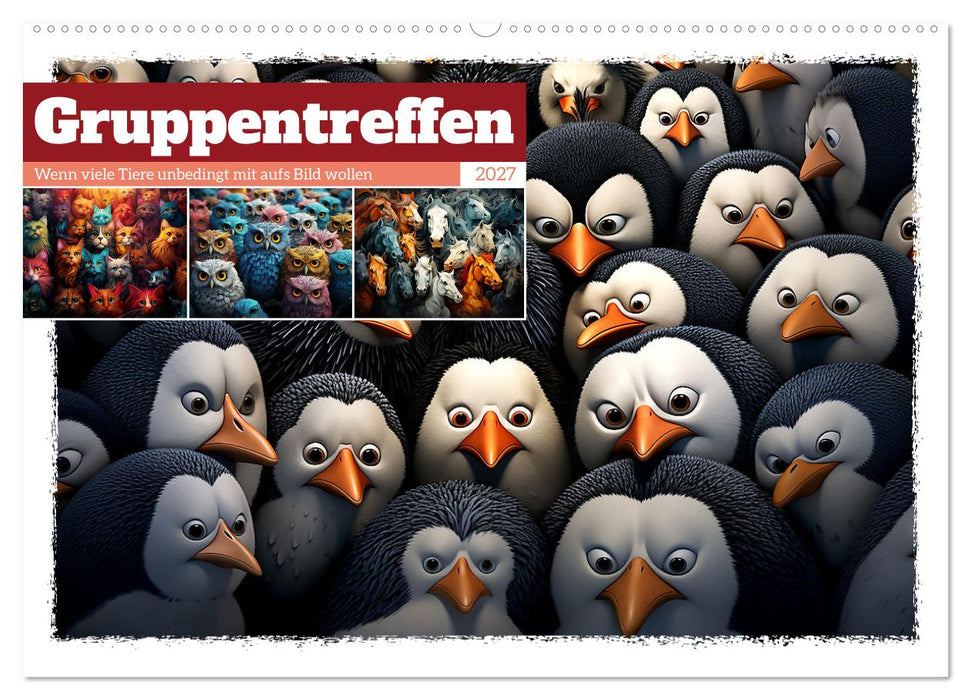 Gruppentreffen (CALVENDO Wandkalender 2027)
