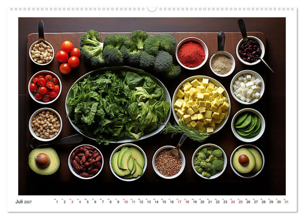 Ordentlich Vegetarisch (CALVENDO Premium Wandkalender 2027)