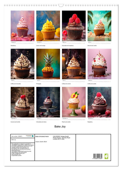 Bake Joy (CALVENDO Monthly Calendar 2027)