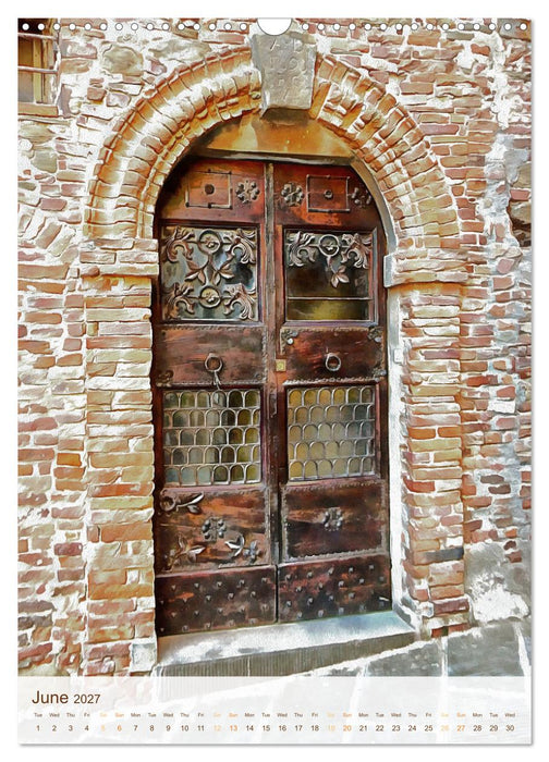 Umbrian Doorways (CALVENDO Monthly Calendar 2027)
