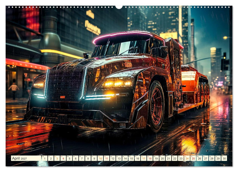 Truck Fantasien (CALVENDO Wandkalender 2027)