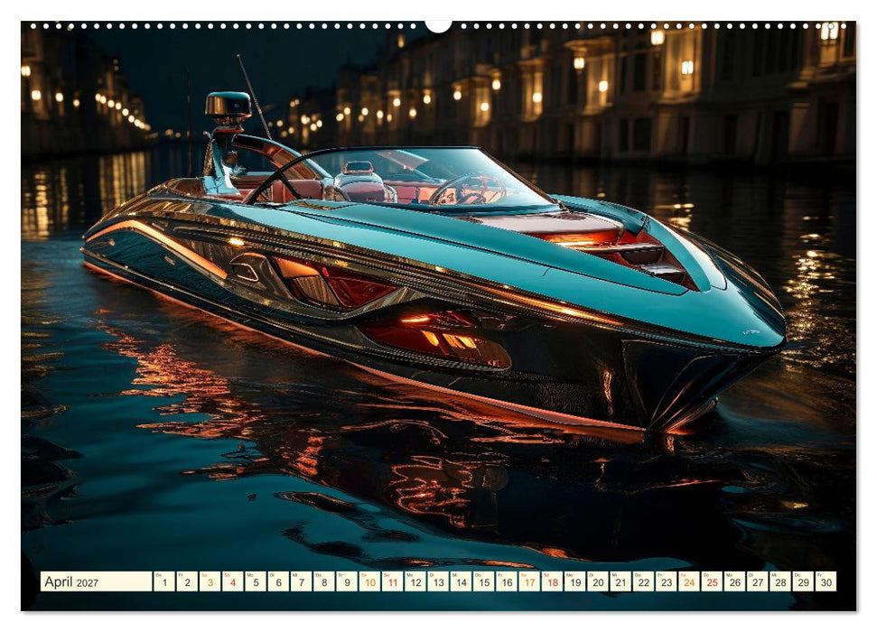 Yachten Fantasien (CALVENDO Premium Wandkalender 2027)