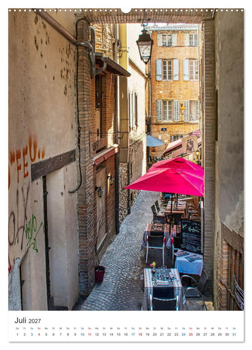 Albi - Die rote Stadt (CALVENDO Premium Wandkalender 2027)