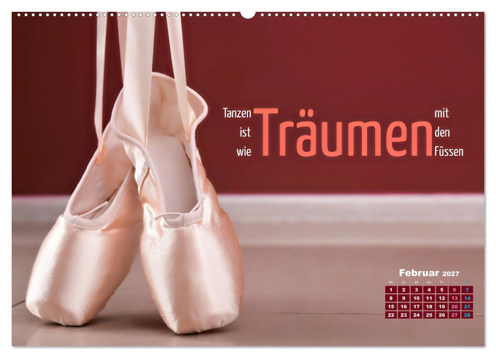 Ballett mit einem Hauch Poesie (CALVENDO Wandkalender 2027)