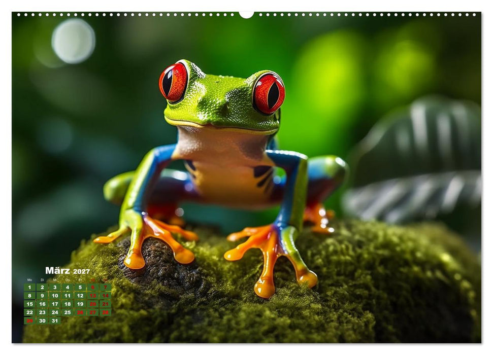 Quer durch die Tierwelt der Erde (CALVENDO Wandkalender 2027)