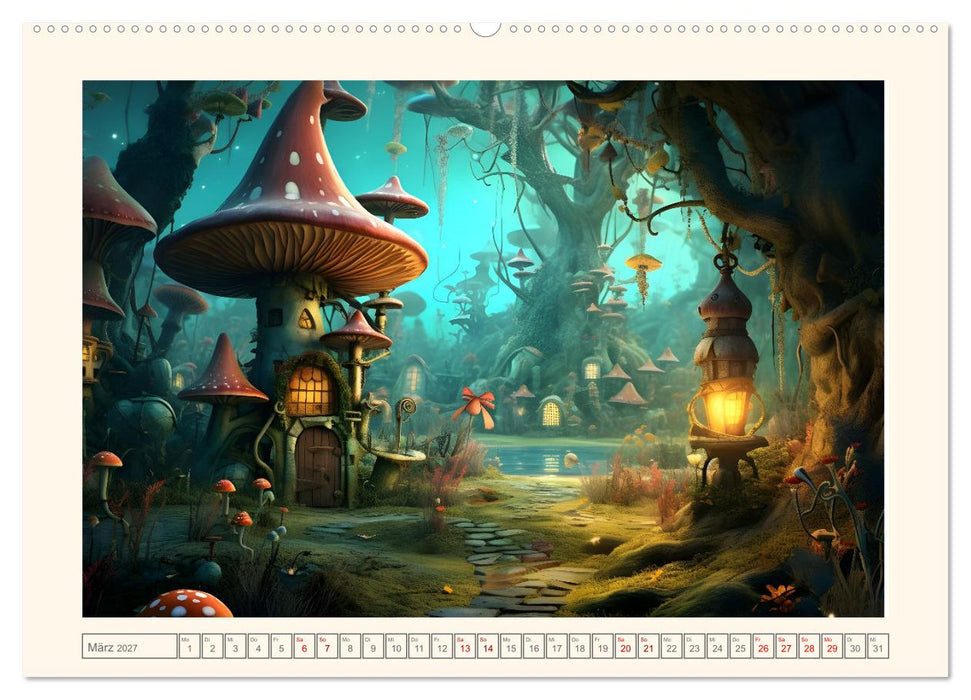 Fabelhafte fremde Welten (CALVENDO Wandkalender 2027)