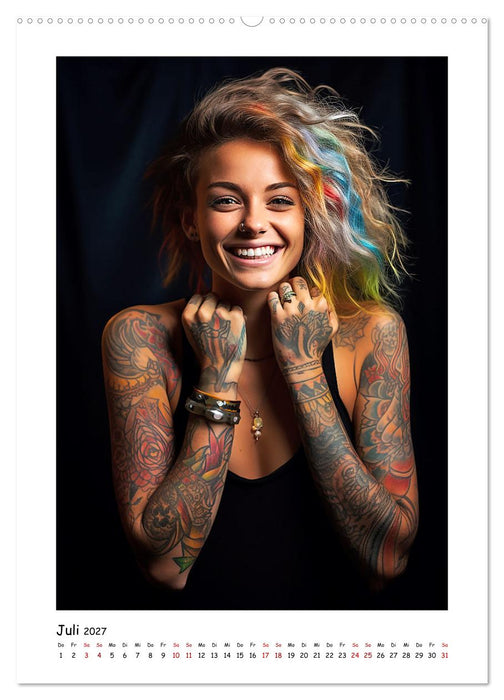 Tattoo to me too (CALVENDO Premium Wandkalender 2027)