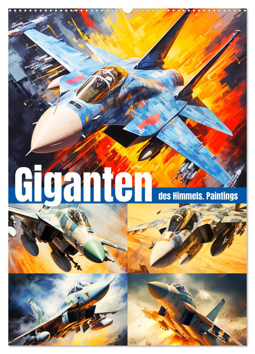 Giganten des Himmels. Paintings (CALVENDO Wandkalender 2027)