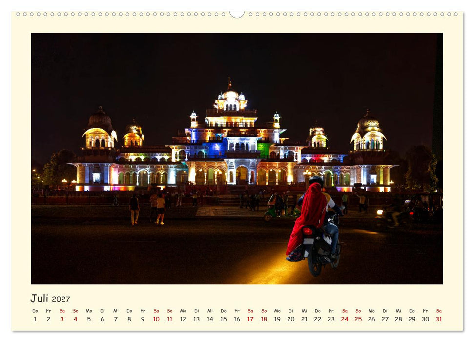 Urlaubsgefühle - INDIEN Impressionen aus Rajasthan (CALVENDO Premium Wandkalender 2027)