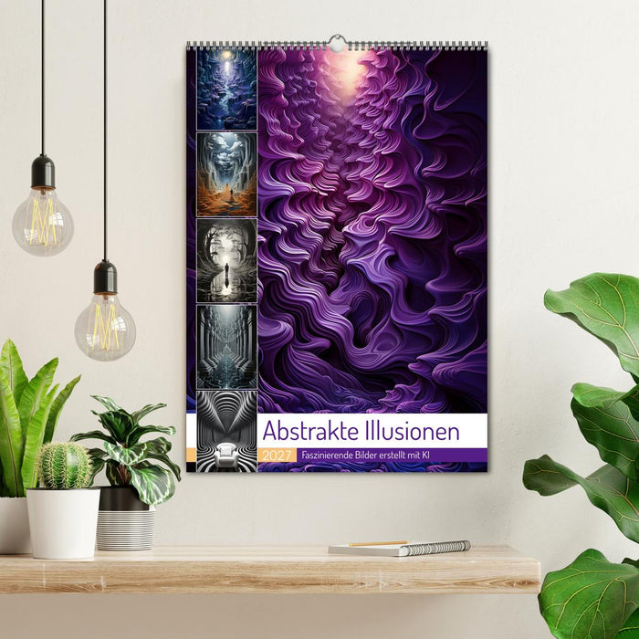Abstrakte Illusionen (CALVENDO Wandkalender 2027)