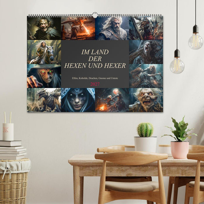 Im Land der Hexen und Hexer (CALVENDO Wandkalender 2027)
