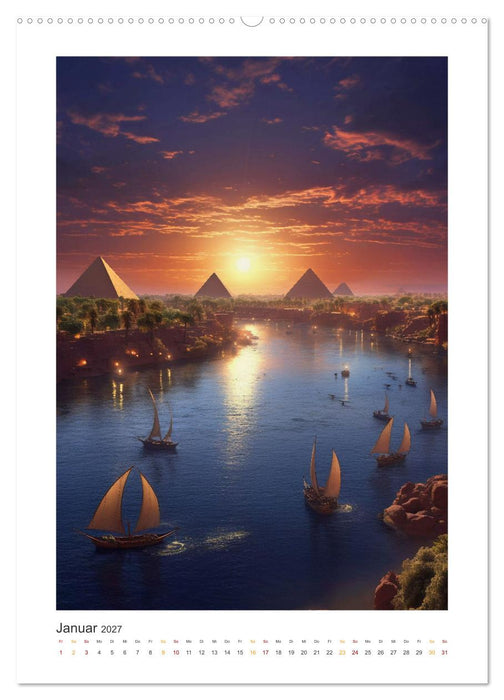 Im alten Ägypten (CALVENDO Premium Wandkalender 2027)
