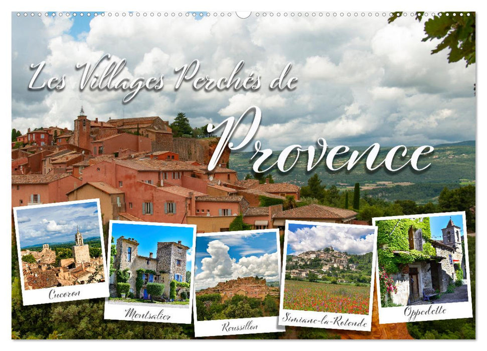 Les villages perchés de Provence (CALVENDO Calendrier mensuel 2027)