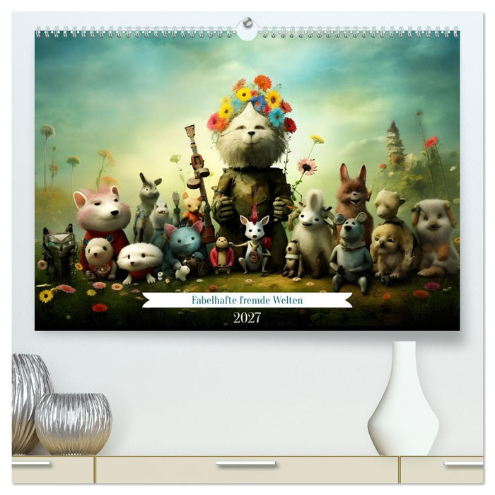 Fabelhafte fremde Welten (CALVENDO Premium Wandkalender 2027)