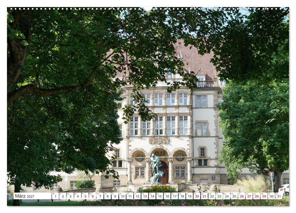 Minden - Eindrücke aus der historischen Stadt an der Weser (CALVENDO Wandkalender 2027)