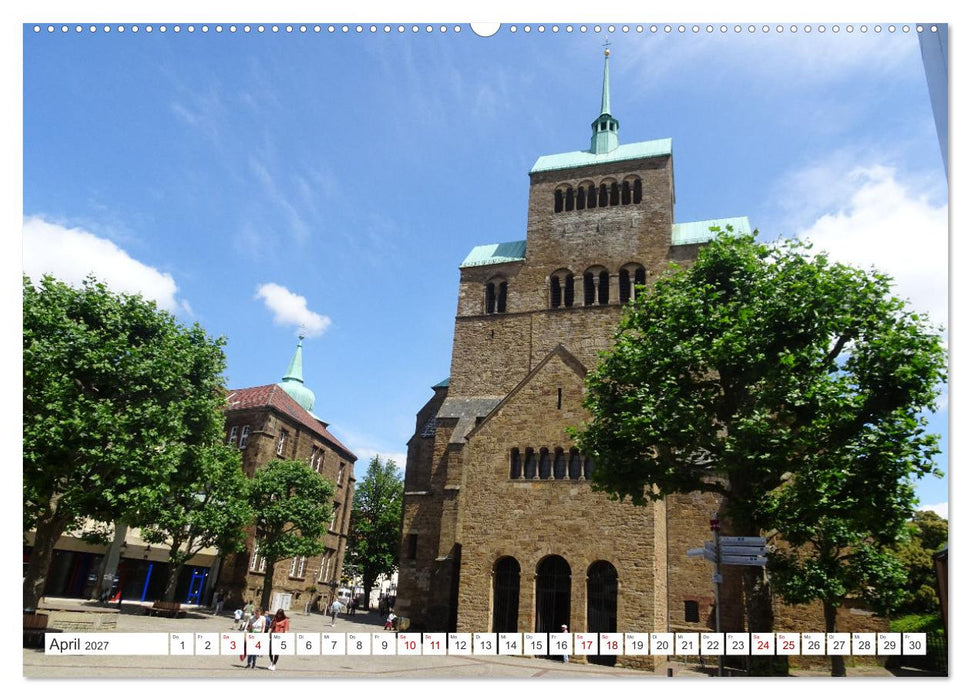 Minden - Eindrücke aus der historischen Stadt an der Weser (CALVENDO Wandkalender 2027)