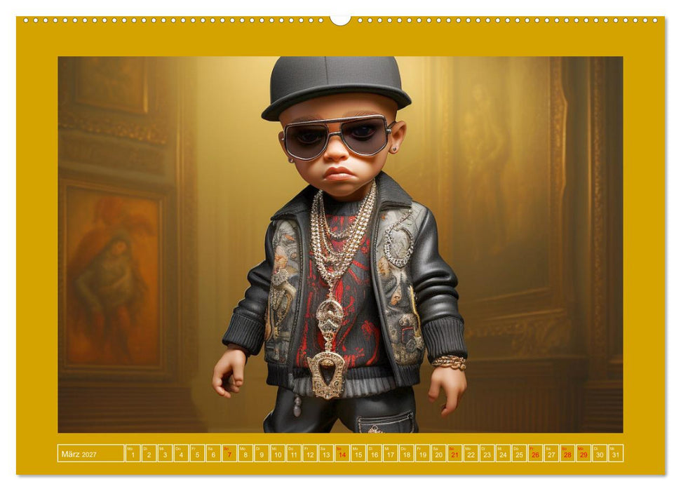 Hip Hop Kids. Ein Jahr voller Style und Groove (CALVENDO Wandkalender 2027)