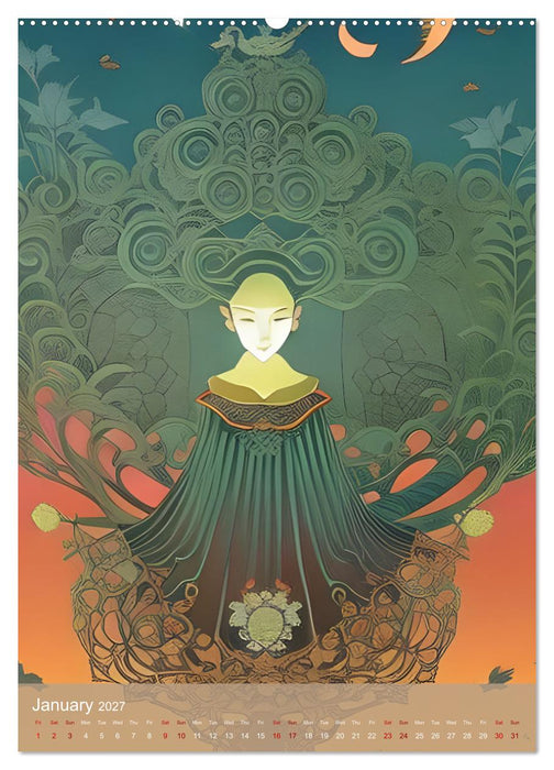 Hidden Beauty (CALVENDO Monthly Calendar 2027)