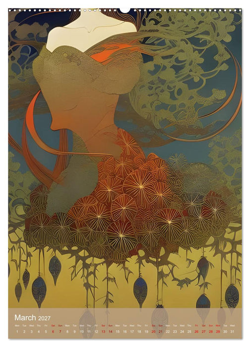 Hidden Beauty (CALVENDO Monthly Calendar 2027)