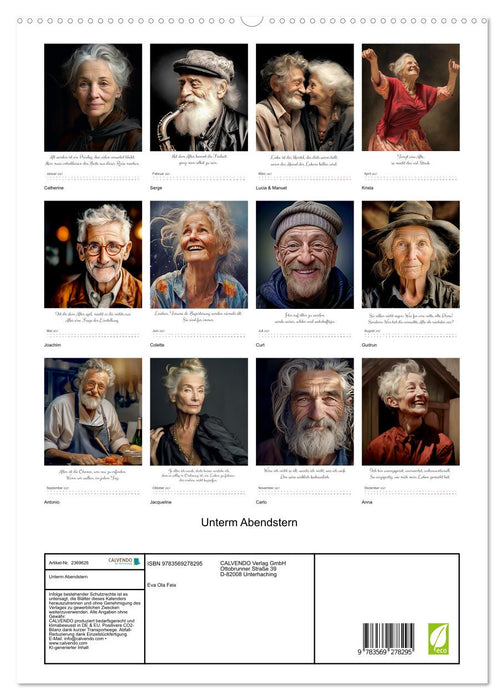 Unterm Abendstern (CALVENDO Premium Wandkalender 2027)