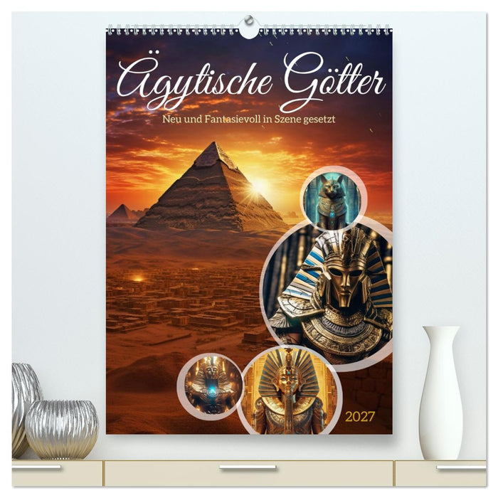 Ägytische Götter (CALVENDO Premium Wandkalender 2027)