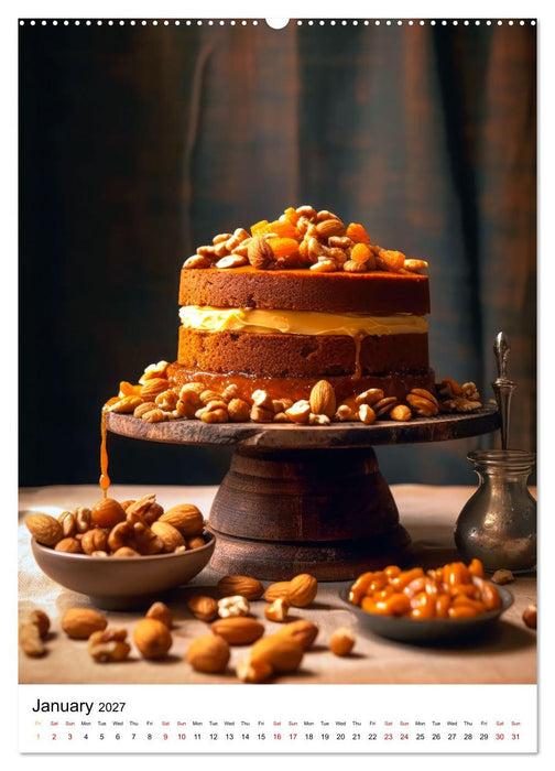 Yummy Bakes (CALVENDO Premium-Calendar 2027)