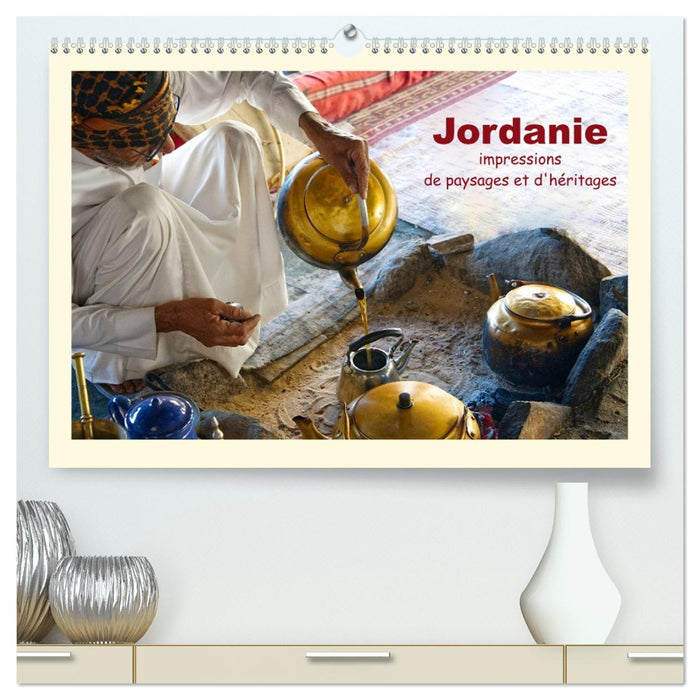 Jordanie - impressions de paysages et d'héritages (CALVENDO Calendrier supérieur 2027)