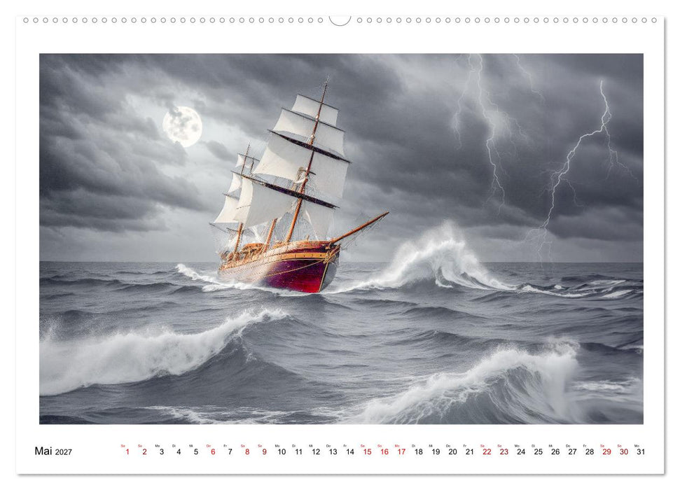 KI Landschaften (CALVENDO Premium Wandkalender 2027)