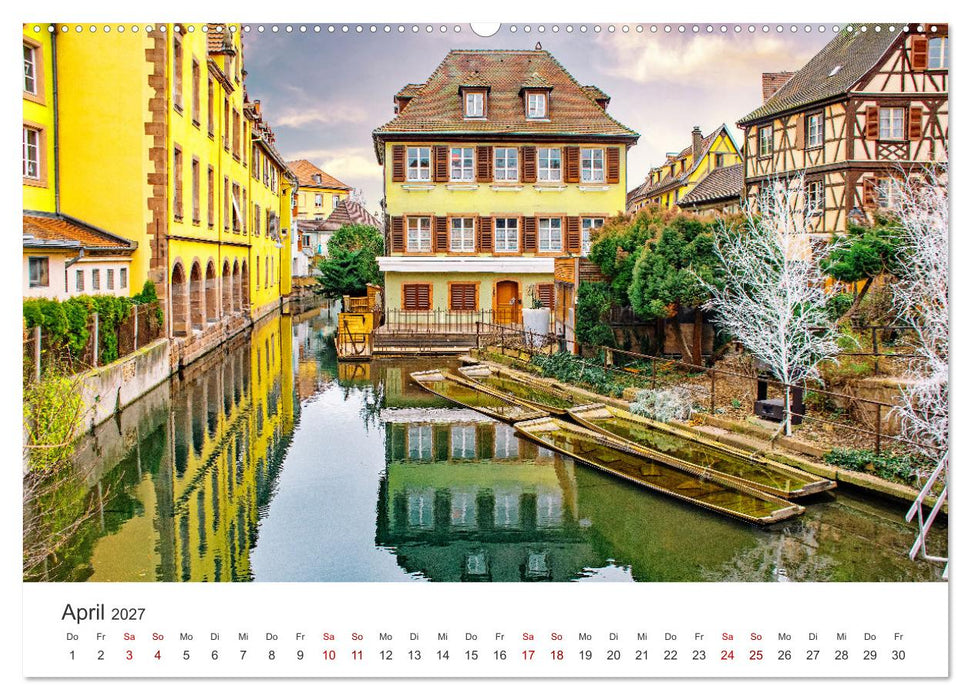 Reise durch das Elsass (CALVENDO Wandkalender 2027)