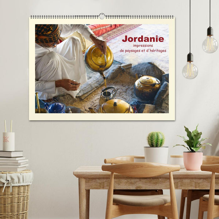 Jordanie - impressions de paysages et d'héritages (CALVENDO Calendrier mensuel 2027)