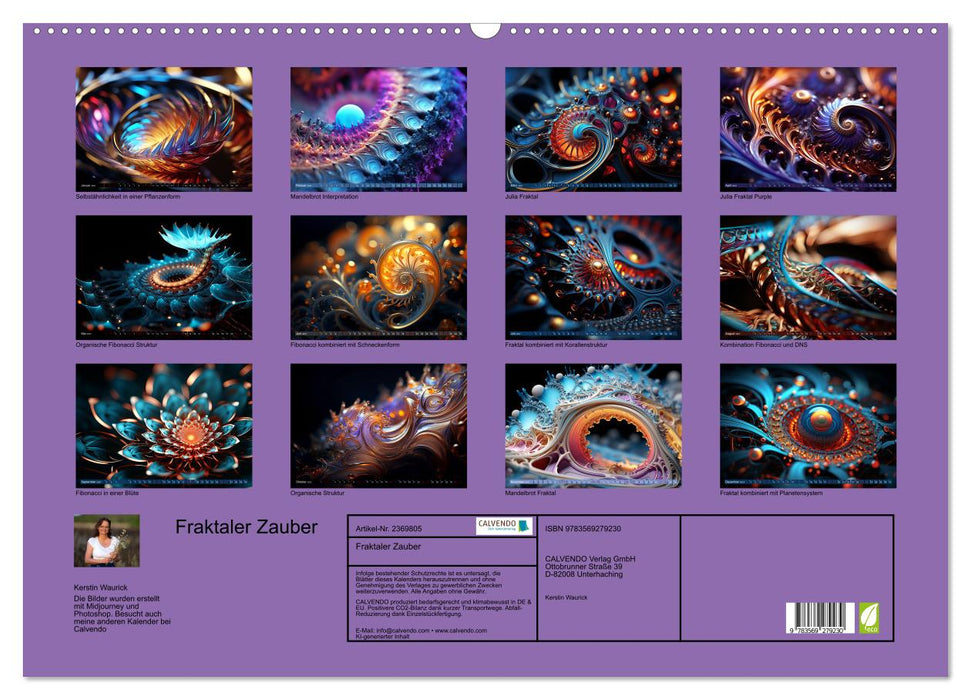 Fraktaler Zauber (CALVENDO Wandkalender 2027)