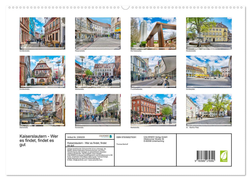 Kaiserslautern - Wer es findet, findet es gut (CALVENDO Premium Wandkalender 2027)