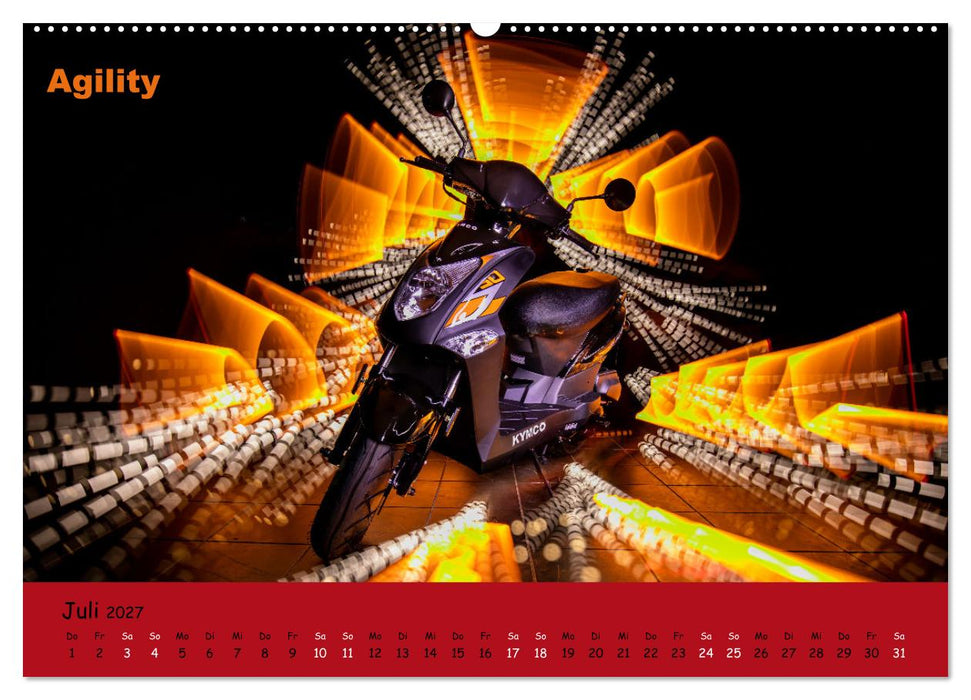 Roller Fieber (CALVENDO Premium Wandkalender 2027)
