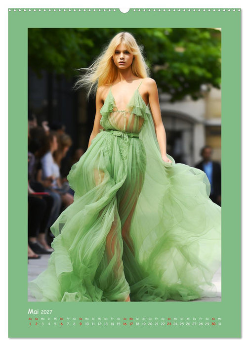 Fashion Show. Zeitlose Haute Coutour (CALVENDO Premium Wandkalender 2027)