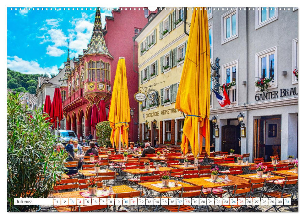 Freiburg - Die entspannte Stadt im Breisgau (CALVENDO Premium Wandkalender 2027)