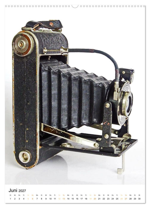 Balgenkameras - Analoge Fotoapparate mit Charme (CALVENDO Premium Wandkalender 2027)