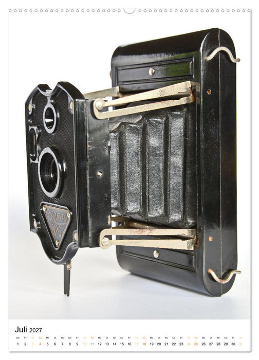 Balgenkameras - Analoge Fotoapparate mit Charme (CALVENDO Premium Wandkalender 2027)