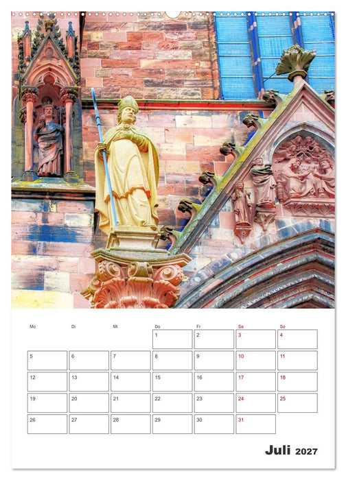 Freiburg - Reiseplaner (CALVENDO Premium Wandkalender 2027)