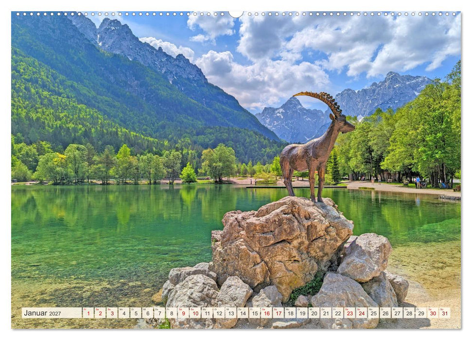 Slowenien - Eine visuelle Reise durch das Land der Kontraste (CALVENDO Premium Wandkalender 2027)