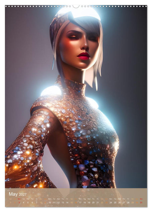 Future Fashion Unveiled (CALVENDO Monthly Calendar 2027)